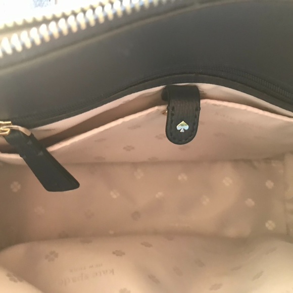 Navy Leather Kate Spade Bag - Picture 2 of 6